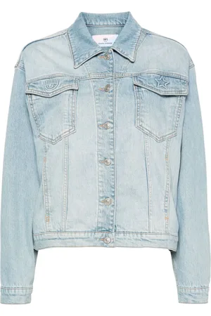 Chiara Ferragni Jeansjacke mit Logo