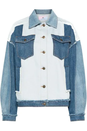 Chiara Ferragni Jeansjacke im Patchwork-Look