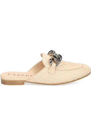 Casadei Slipper mit Kettendetail