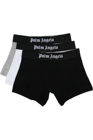 Palm Angels Set aus drei Boxershorts mit Logo-Bund