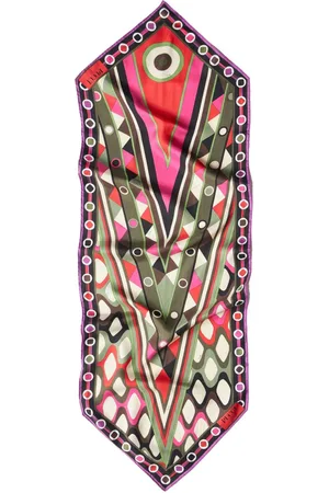 Puccini Seidenschal mit Vivara-Print
