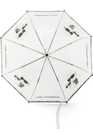 Karl Lagerfeld Regenschirm mit Ikonik Karl Choupette-Motiv