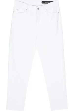 Armani Exchange Tapered-Jeans mit Logo-Stickerei