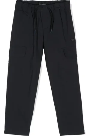 Emporio Armani Cargohose aus Popeline