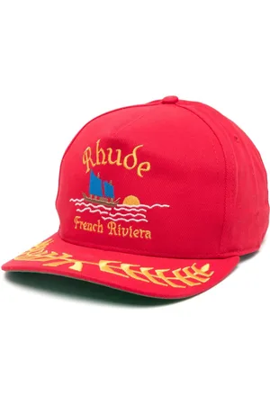 Rhude Baseballkappe mit Slogan-Stickerei