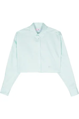 Chiara Ferragni Besticktes Cropped-Hemd