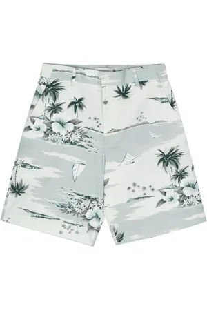 Maison Kitsuné Segelshorts mit Landscape-Print
