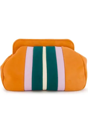 Paula Gestreifte Clutch