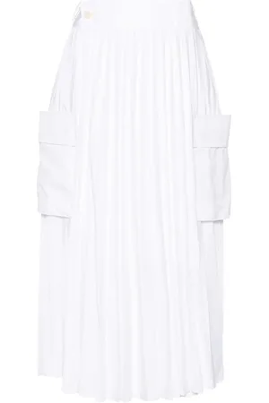 SACAI X Thomas Mason Rock mit Falten