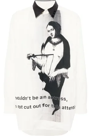 YOHJI YAMAMOTO Puncture M A-Stabbing Women Hemd