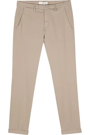 BRIGLIA Twill-Hose mit Tapered-Bein
