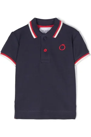 Trussardi Poloshirt mit Logo-Stickerei