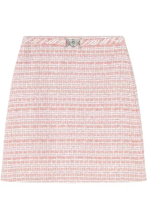 VERSACE Tweed-Rock in A-Linie