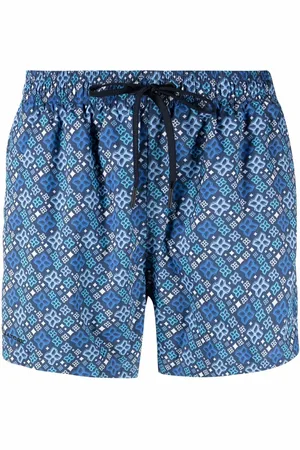 TAGLIATORE Gemusterte Badeshorts