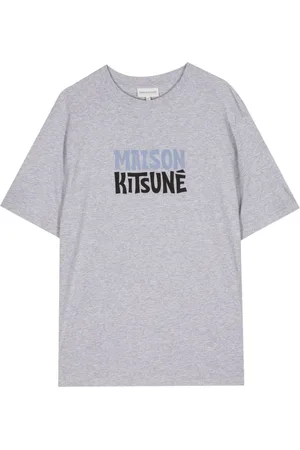 Maison Kitsuné T-Shirt mit Logo-Print