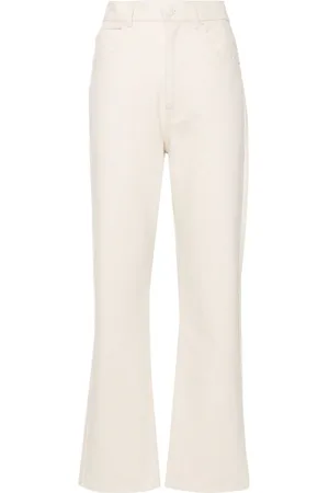 Max Mara Gerade High-Waist-Hose