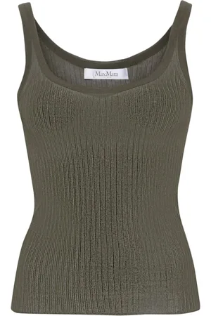 Max Mara Geripptes Bastia Seidentop