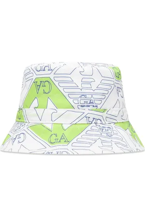 Emporio Armani Fischerhut mit Logo-Print