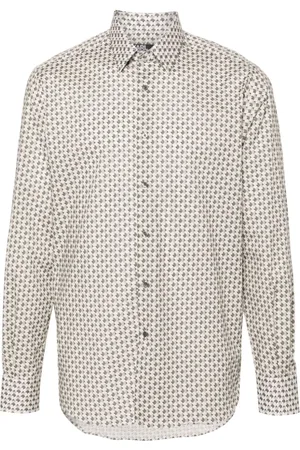 Karl Lagerfeld Hemd mit geometrischem Print