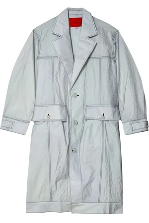 ECKHAUS LATTA Trenchcoat in Knitteroptik
