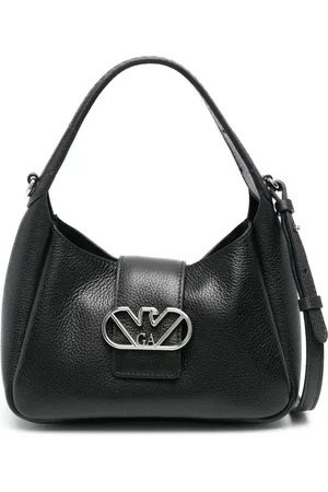 Emporio Armani Tote Bag mit Adler-Schnalle