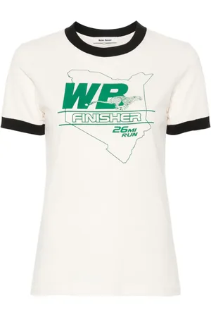 WALES BONNER Pace T-Shirt aus Bio-Baumwolle