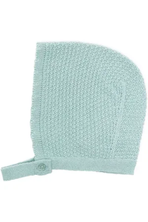 PATACHOU Gestrickte Mütze mit geknöpftem Riemen