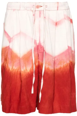 Story Bridge Shorts mit Grapefruit Clamp-Färbung