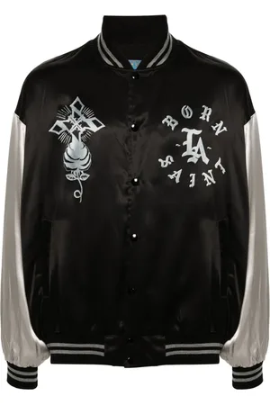 SAINT MXXXXXX Bomberjacke aus Satin