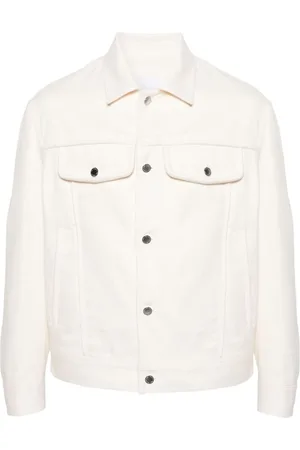 Neil Barrett Hemdjacke mit Twill-Einsätzen