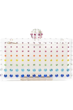 Aquazzura Transparente Tequila Clutch