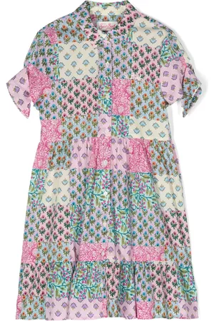 MC2 SAINT BARTH Kleid mit Blumen-Print