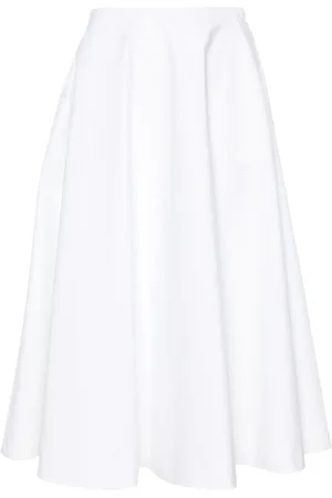 VALENTINO GARAVANI Midirock aus Popeline