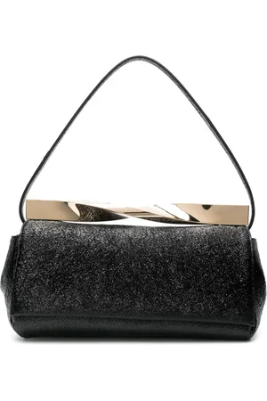 Aquazzura Twist Clutch in Knitteroptik