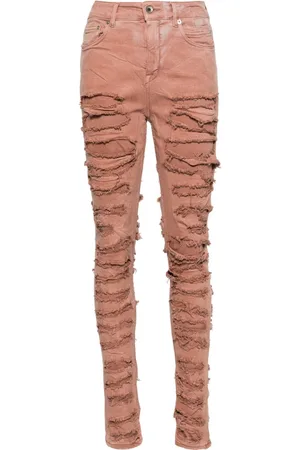 Rick Owens Detroit Cut Skinny-Jeans