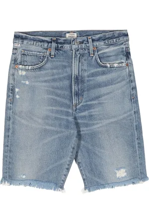 Citizens of Humanity Ausgefranste Natalia Jeans-Shorts