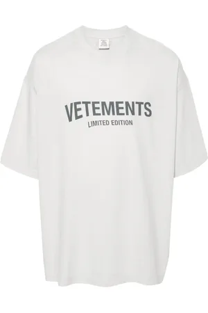 Vetements T-Shirt mit Logo-Print