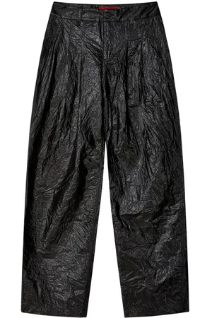 ECKHAUS LATTA Beschichtete Straight-Leg-Hose