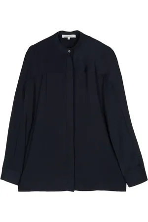 Maison Kitsuné Hemd mit Faltendetail