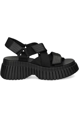 Camper BCN Plateau-Sandalen mit Klettverschluss