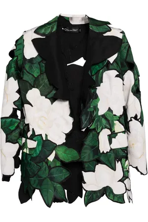 Oscar de la Renta Sakko im Layering-Look