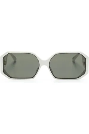 Linda Farrow Bailey Sonnenbrille mit geometrischem Gestell