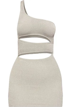 Bond Eye Asymmetrisches Rico Minikleid