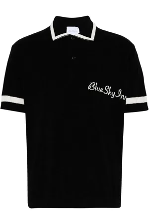 BLUE SKY INN Poloshirt mit Logo-Jacquard
