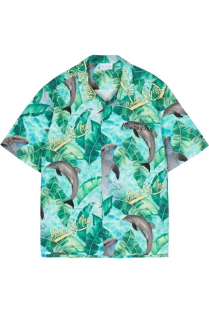 BLUE SKY INN Hemd mit Delfin-Print