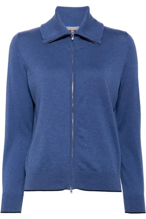 N.PEAL Cardigan mit Reißverschluss
