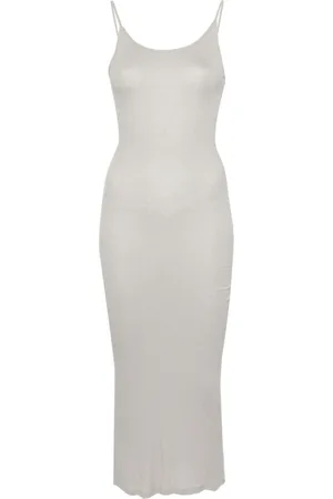 Majestic Geripptes Maxikleid