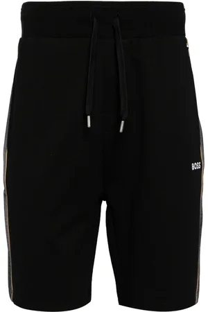 HUGO BOSS Joggingshorts mit Seitenstreifen