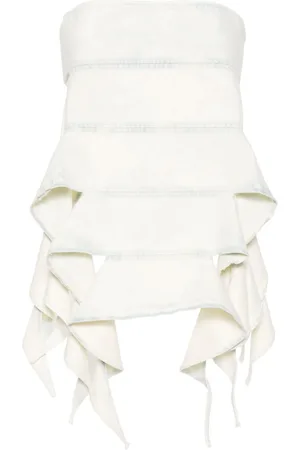 Y / PROJECT Jeans-Top im Bandeau-Style