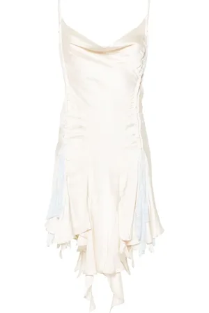 Y / PROJECT Midikleid aus Satin